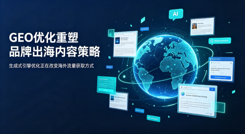 海城区AI 时代 GEO 兴起，品牌出海内容策略迎来重大调整